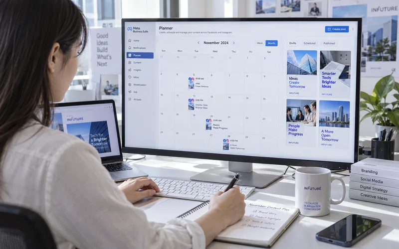 社群基礎月方案工作情境示意